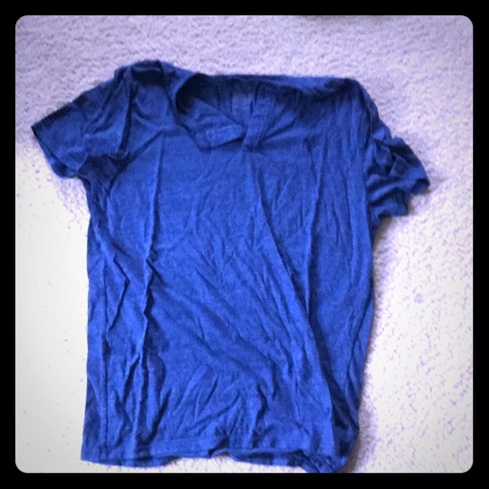 American Eagle Short Sleeve Henley